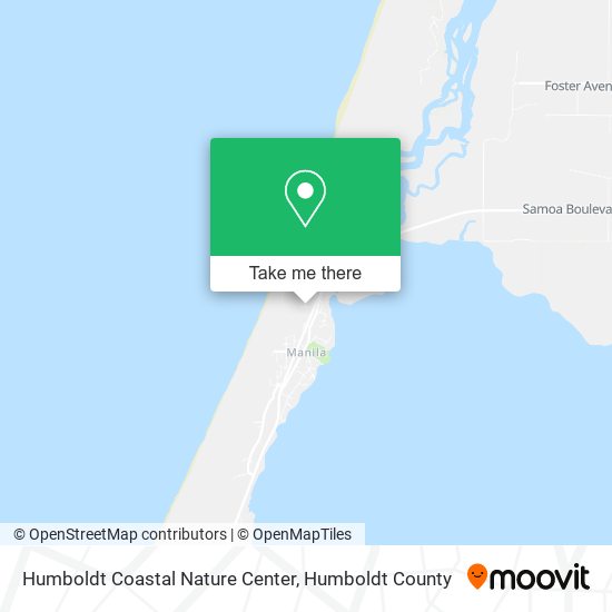 Mapa de Humboldt Coastal Nature Center