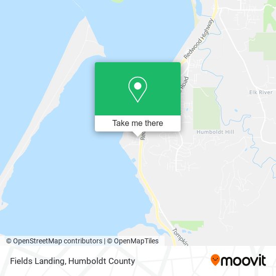 Fields Landing map