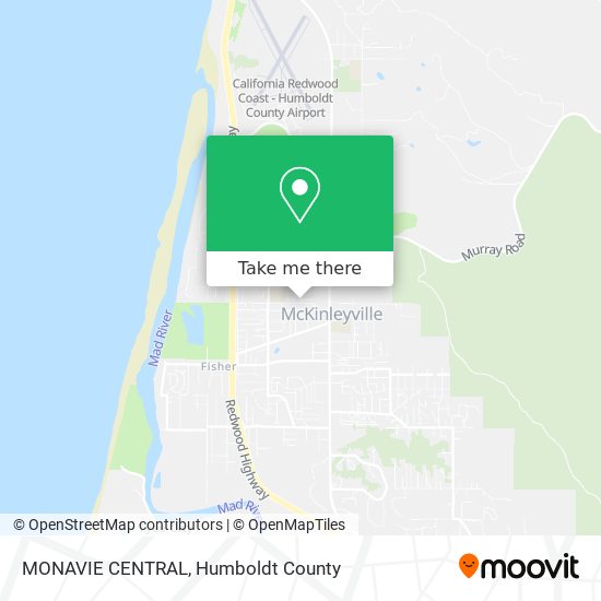 MONAVIE CENTRAL map