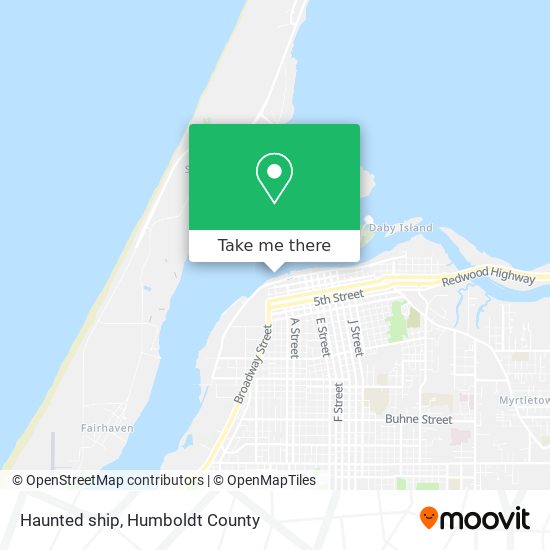 Haunted ship map