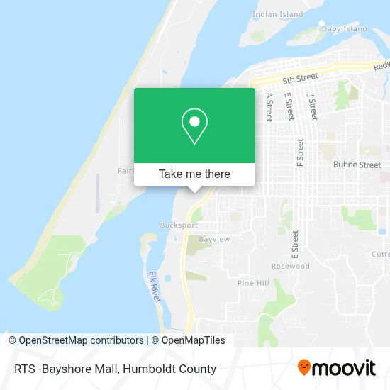 RTS -Bayshore Mall map