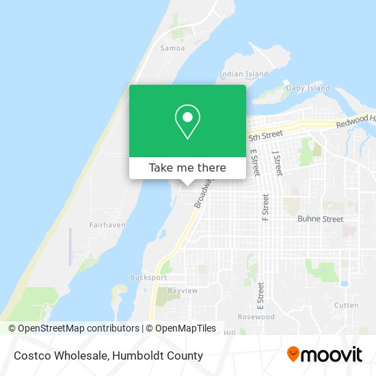 Costco Wholesale map