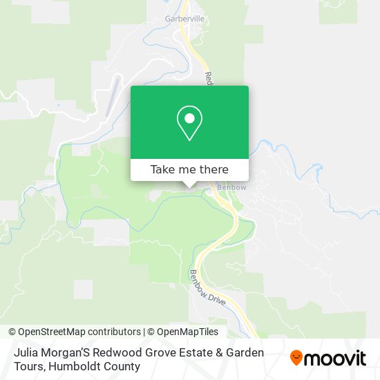 Julia Morgan’S Redwood Grove Estate & Garden Tours map