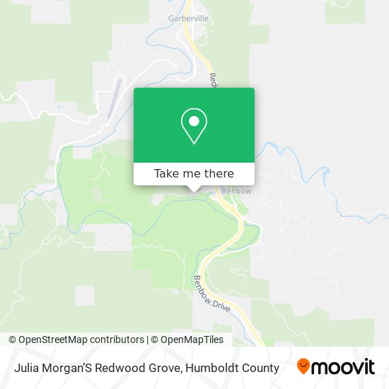 Julia Morgan’S Redwood Grove map