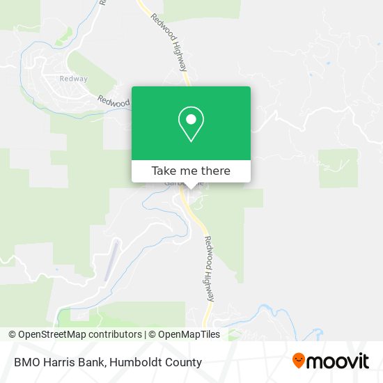 BMO Harris Bank map