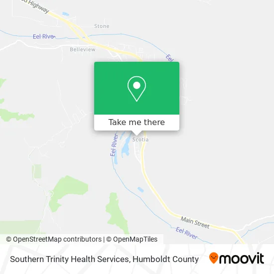 Southern Trinity Health Services map