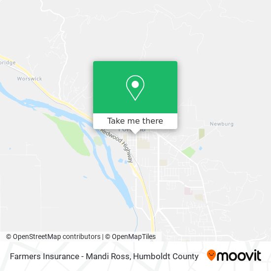 Farmers Insurance - Mandi Ross map