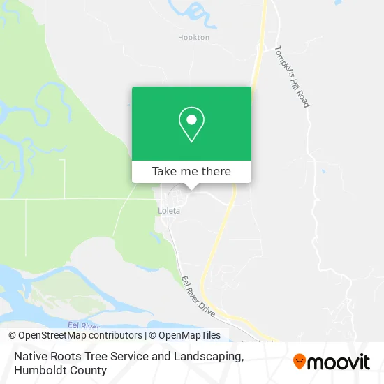 Native Roots Tree Service and Landscaping map