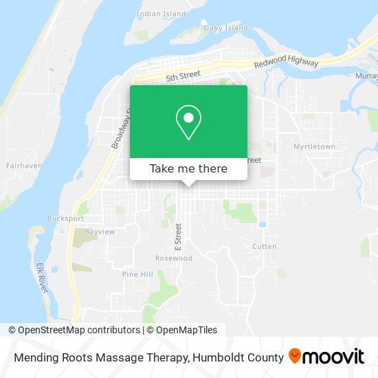Mapa de Mending Roots Massage Therapy