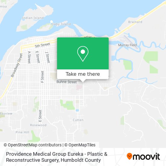 Providence Medical Group Eureka - Plastic & Reconstructive Surgery map