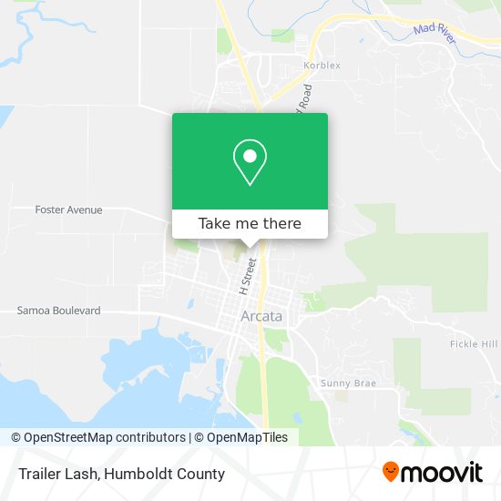 Trailer Lash map