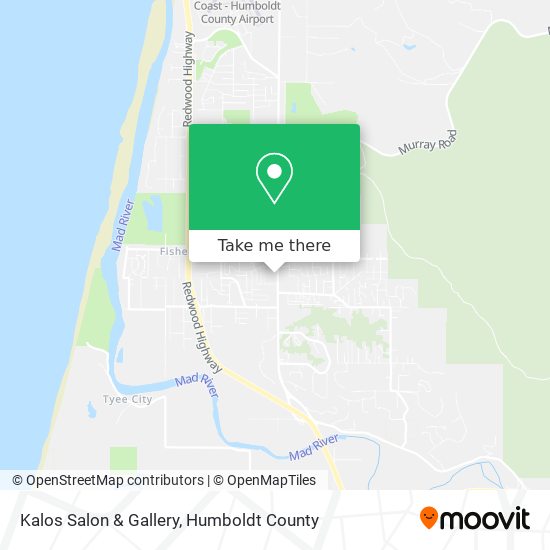 Kalos Salon & Gallery map