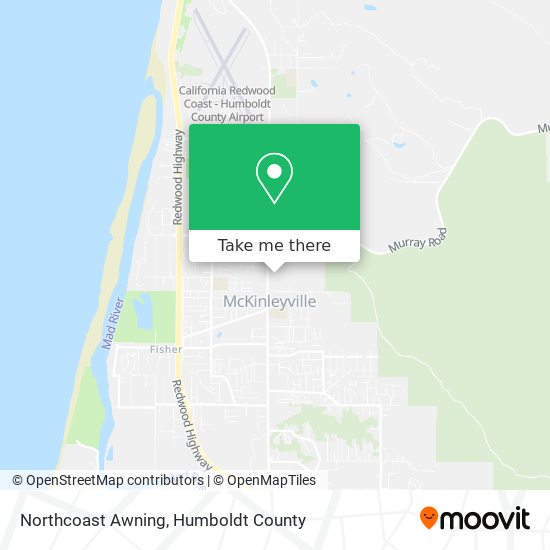 Mapa de Northcoast Awning