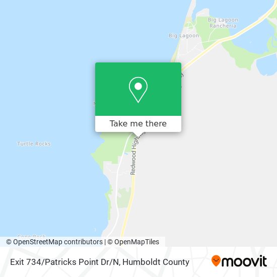 Mapa de Exit 734/Patricks Point Dr/N