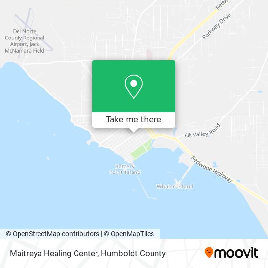 Mapa de Maitreya Healing Center