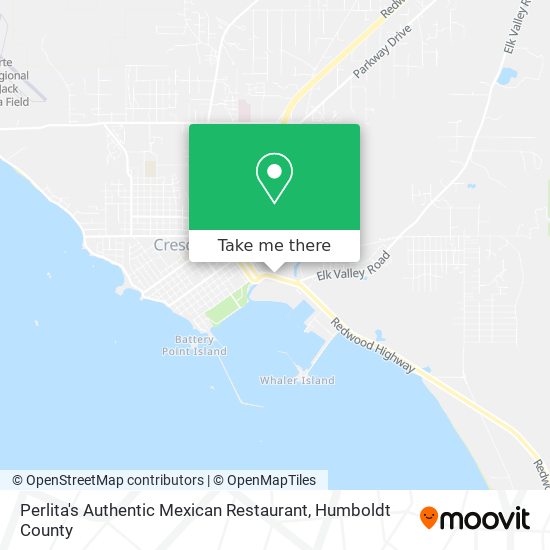 Perlita's Authentic Mexican Restaurant map