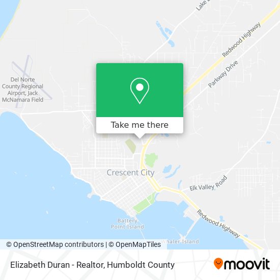 Mapa de Elizabeth Duran - Realtor