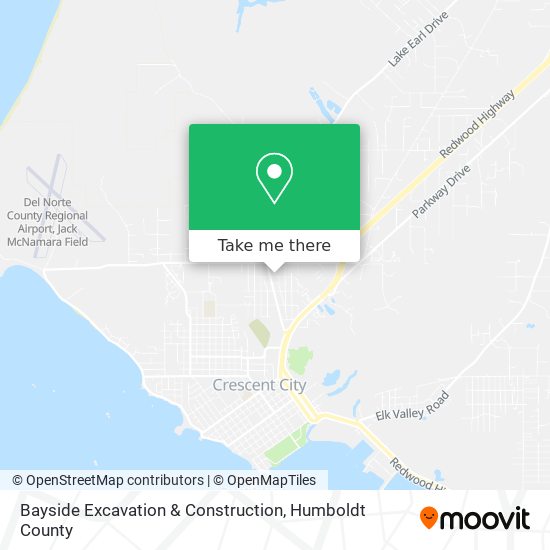 Mapa de Bayside Excavation & Construction
