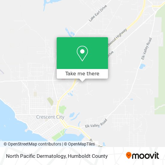 North Pacific Dermatology map