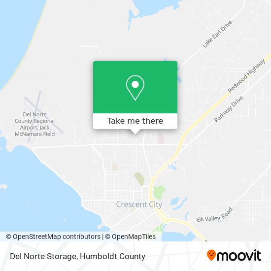 Mapa de Del Norte Storage