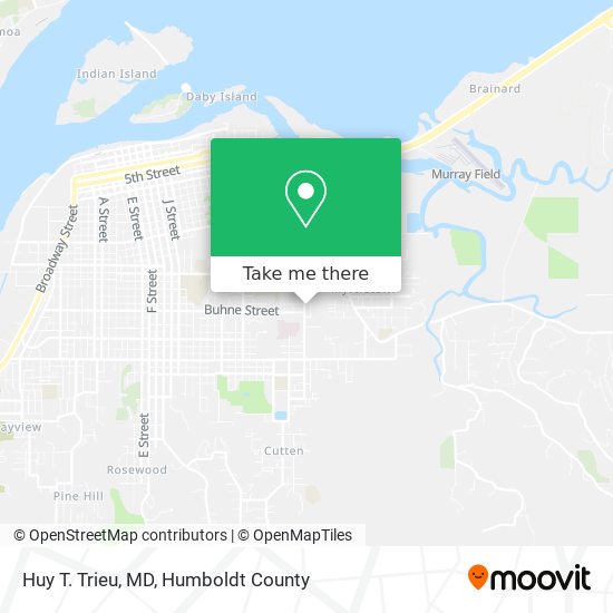 Huy T. Trieu, MD map