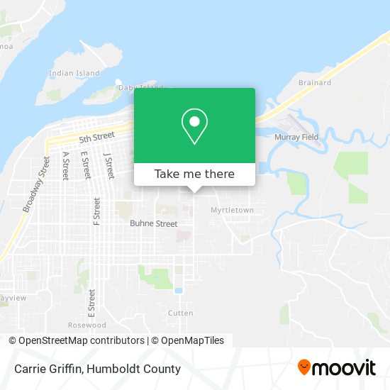 Carrie Griffin map