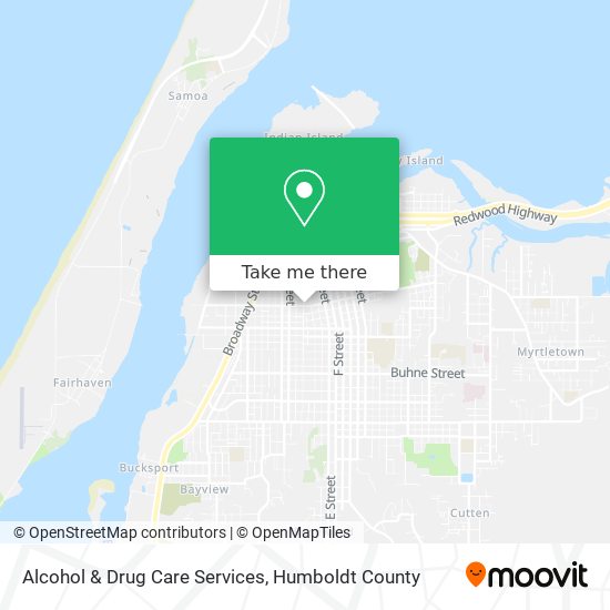 Mapa de Alcohol & Drug Care Services