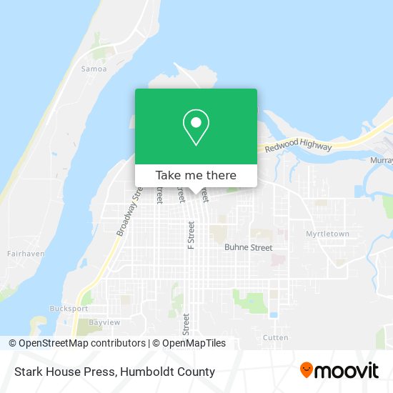 Stark House Press map