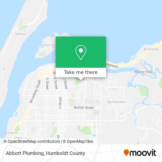 Mapa de Abbott Plumbing