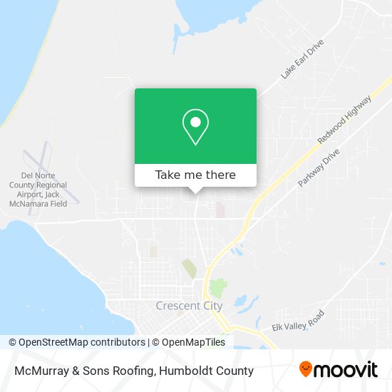McMurray & Sons Roofing map