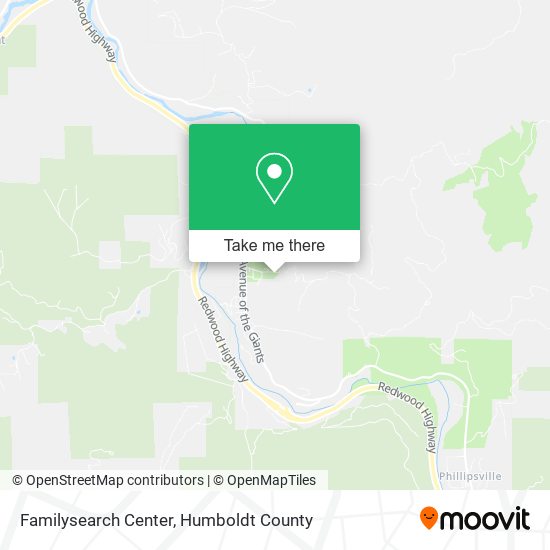 Familysearch Center map