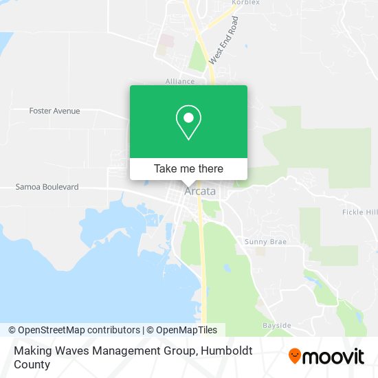 Making Waves Management Group map