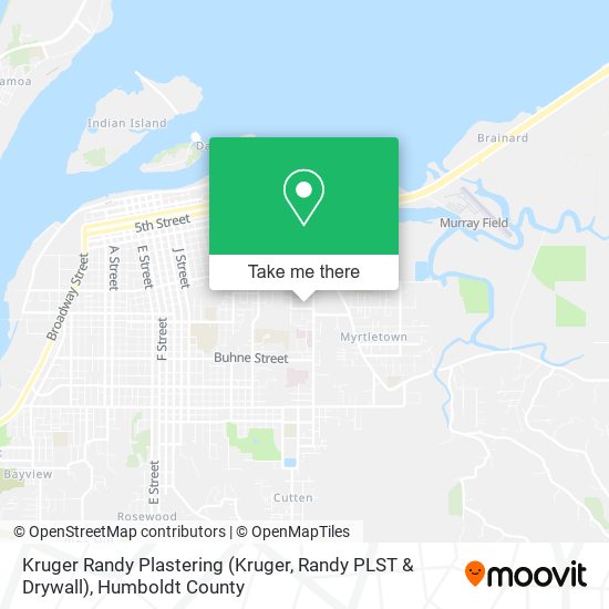 Kruger Randy Plastering (Kruger, Randy PLST & Drywall) map