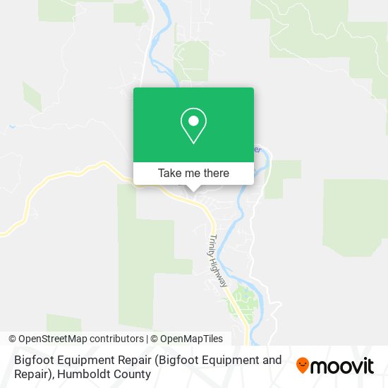 Bigfoot Equipment Repair map