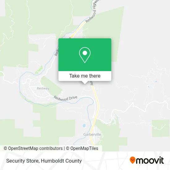 Security Store map