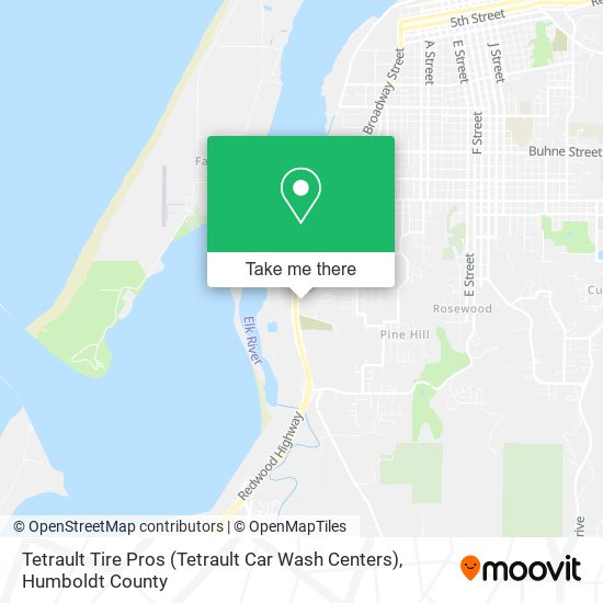 Tetrault Tire Pros (Tetrault Car Wash Centers) map