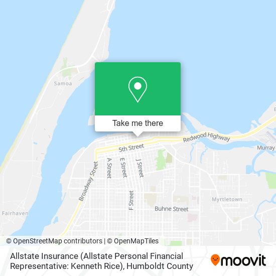 Allstate Insurance (Allstate Personal Financial Representative: Kenneth Rice) map