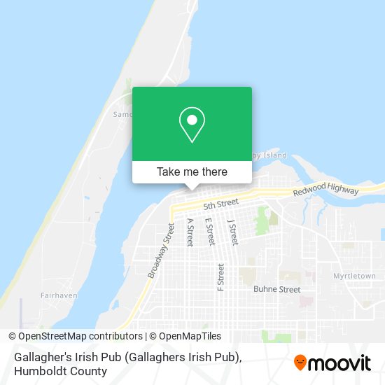 Gallagher's Irish Pub (Gallaghers Irish Pub) map