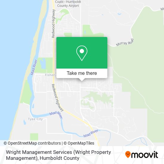 Mapa de Wright Management Services (Wright Property Management)