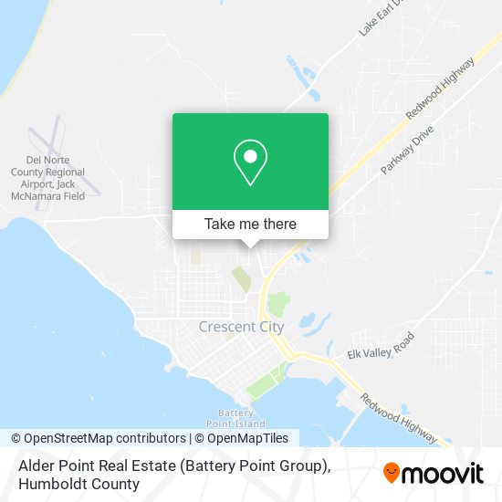 Alder Point Real Estate (Battery Point Group) map