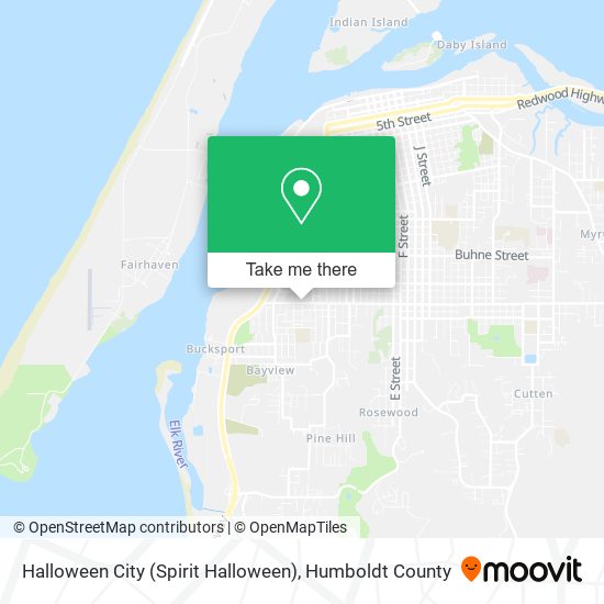 Halloween City (Spirit Halloween) map