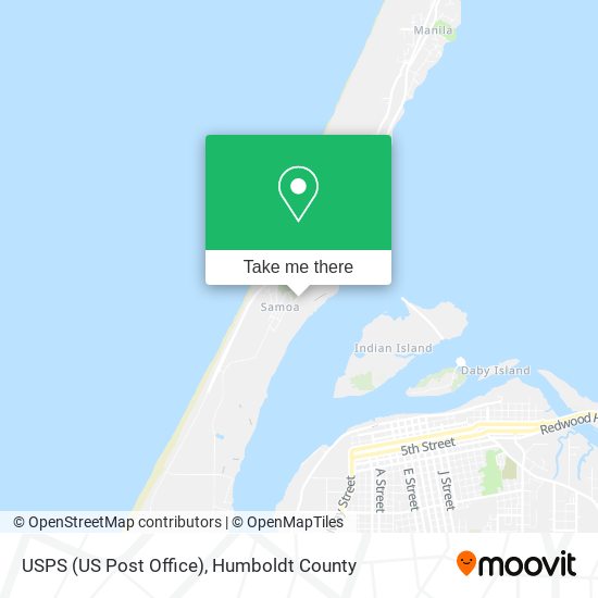USPS (US Post Office) map
