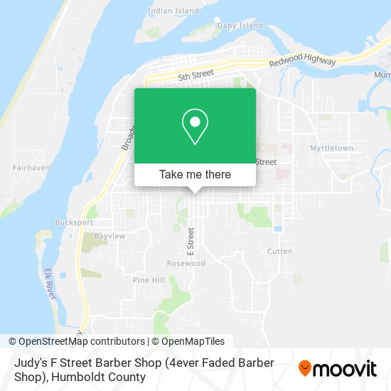 Judy's F Street Barber Shop (4ever Faded Barber Shop) map