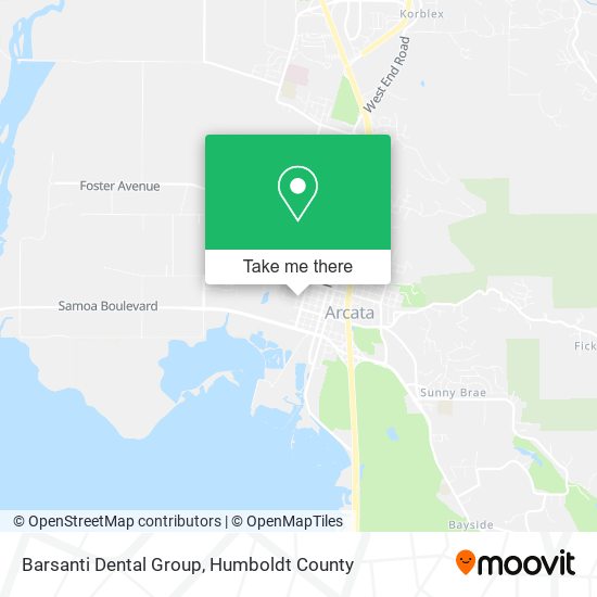 Mapa de Barsanti Dental Group