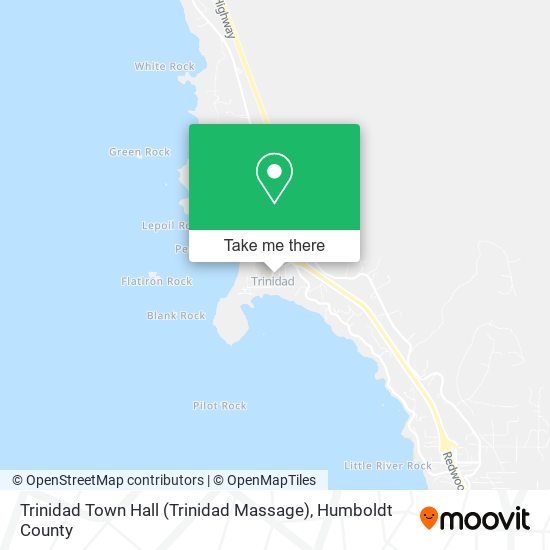 Trinidad Town Hall (Trinidad Massage) map