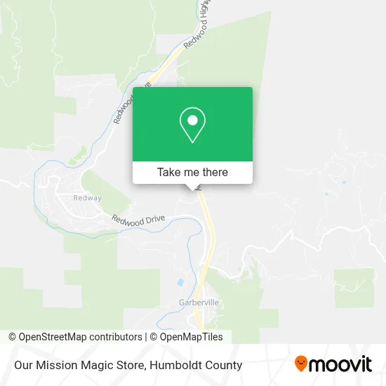 Our Mission Magic Store map