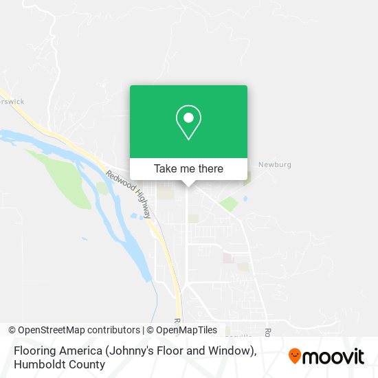 Flooring America (Johnny's Floor and Window) map