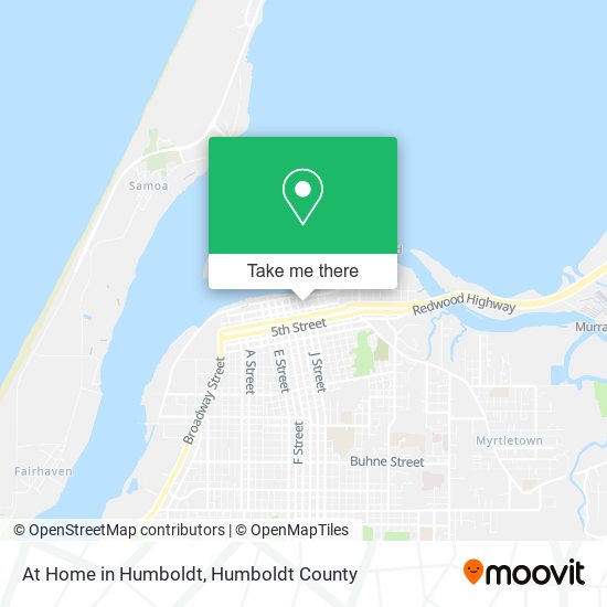 At Home in Humboldt map