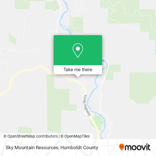 Sky Mountain Resources map