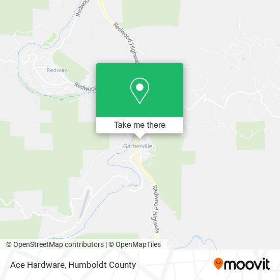 Ace Hardware map
